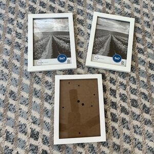 Mainstays White Picture Frame Set